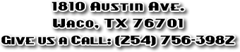 Ledford Performance - 1810 Austin Ave., Waco, TX 76710